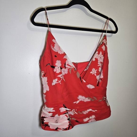 Kay Unger 100% Silk Corset Style Pleated Top - Picture 2 of 10